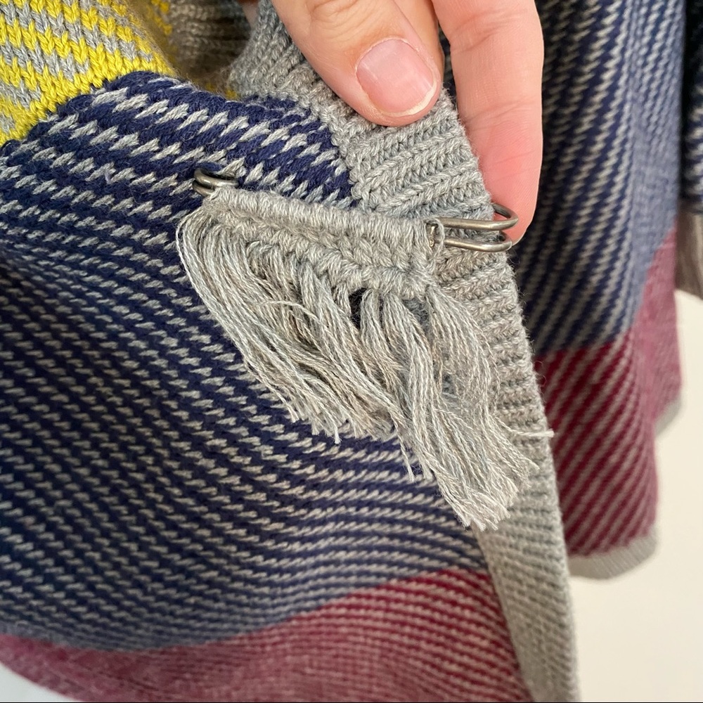 CAbi Style 467 Color Block Blanket Cardigan - Picture 7 of 11